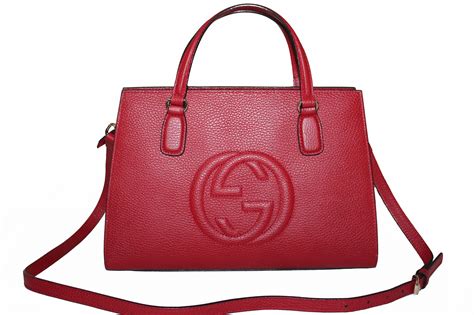 gucci soho disco bag red consignment|gucci soho leather tote.